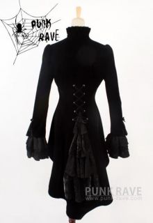 punk rave rock visual kei cosplay gothic jacket coat Japan fashion