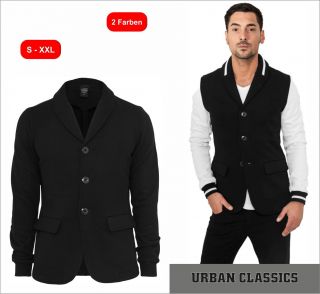 Urban Classics Sweat Blazer Sakko Herren Oberteil Jacke Jacket