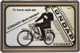 Bike Metallschild 20x30 cm Retro Reklame Blechschild 440