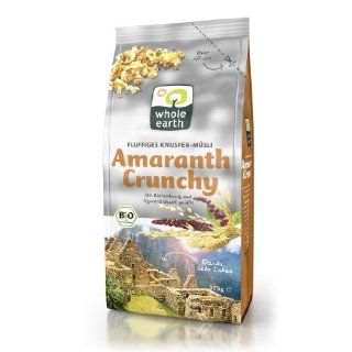 Whole Earth Amaranth Crunchy, 3er Pack (3 x 375 g Beutel)   Bio