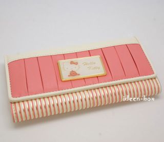 Süß Kitty Geldbörse Portemonnaie Brieftasche Rosa/ Gold