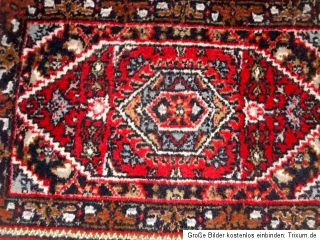 95x60cm Bidjar Teppich Handgeknüpft Perser Orientteppich Carpet