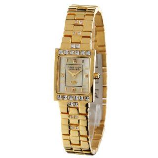 Haas & Cie Damenuhr Lady Aurora Gold IKC385JFA: Uhren
