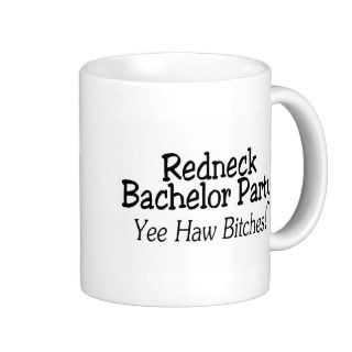 Redneck Wedding Mugs, Redneck Wedding Coffee Mugs, Steins & Mug
