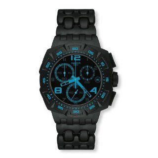 Swatch Herren Armbanduhr Black Dunes Blue SUIB409 Swatch 