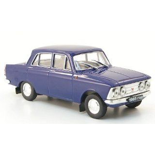Moskwitsch 408, dkl. blau, Modellauto, Fertigmodell, Nash Avtoprom 1