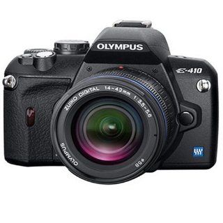 Olympus E 410 SLR Digitalkamera Double Zoom Kit inkl. 