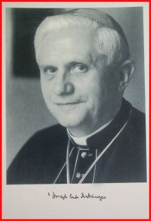 NDF 449 Joseph Card. Ratzinger Benedikt XVI., exklusive Glanzkarte