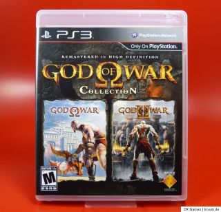 God of War  Collection Vol. 1 (GoW 1 + 2)   wie neu   uncut   PS3