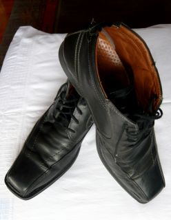 Edle schwarze Herren Business Schuhe Größe 46 Bugatti