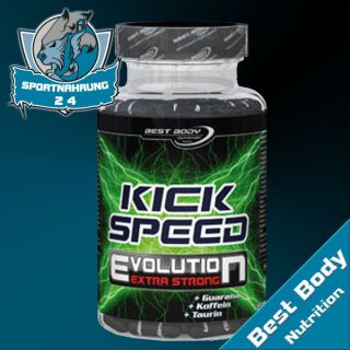 Best Body (18,31€/100g) Nutrition Kick Speed Evolution   80 Kapseln