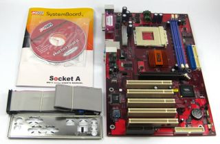 Mainboard PC CHips 811 Sockel A 462 AGP DDR1 IDE ATX