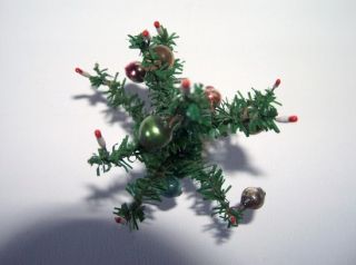 alter Puppenstuben Weihnachtsbaum