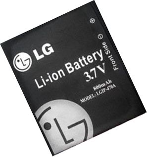 LG 3.7V 800mAh Lithium Ion Battery LGIP 470A