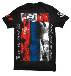 Clinch Gear Fedor Emelianenko T Shirt MMA Strikeforce