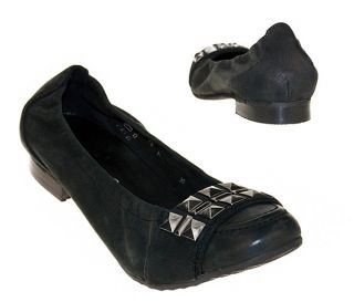 MARC Damen Schuhe Ballerinas mit Nieten LEDER Vicenza Gr.40
