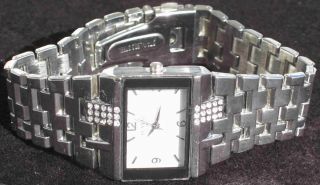PLAYAZ*UHR*BLING*ICED OUT*CLASSIC*weiss*HIP HOP*silber