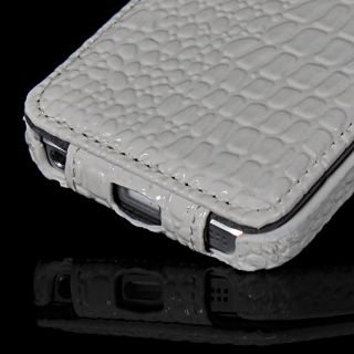 Krokodil PU Leder Tasche Flip Hülle Schale Cover für Apple iPhone 5