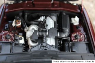 BMW 730i E32 Alpina Umbau Tuning 1:18 KL echt Alufelgen Youngtimer 730