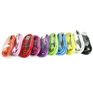 Colorful USB Car Charger + 2.0 Data Sync Cable For Samsung Galaxy S3