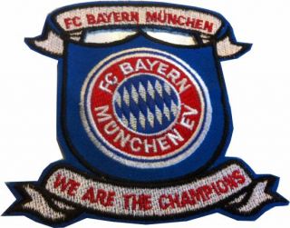 FCB Bayern München Aufnäher Aufbügler Patch Patches wow