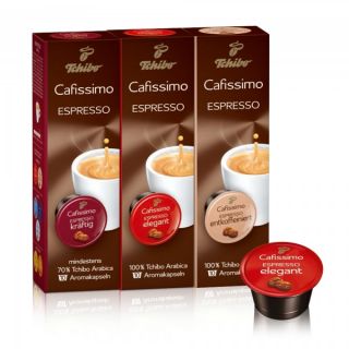 32EUR/100g) Tchibo Cafissimo Espresso 10 Kapseln   NEU