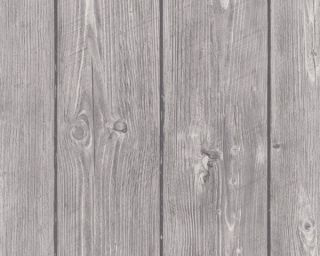Vlies Tapete Wood´n Stone 8968 10 grau Holz Holzoptik Bretter Wand