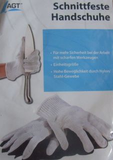 Schnittschutz Handschuh 1 Paar Nylon Stahl Handschuhe