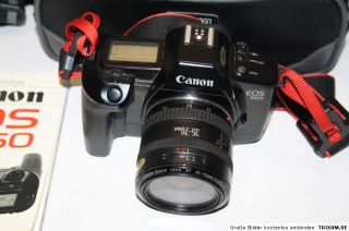 Canon EOS 650 mit Canon EF 35 70mm Objektive Analog