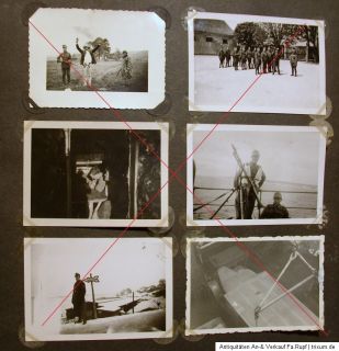 Orig.Militär Foto Album 2.WK Soldat Panzer Flugzeug Gebirgsjäger