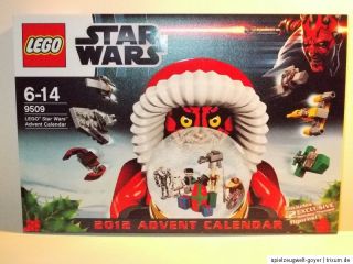 Adventskalender ** LEGO ** 9509 Star Wars 2012 ** NEU + OVP