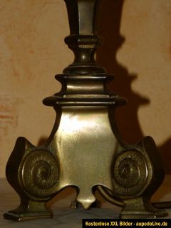 Tischlampe Beistelllampe Stehlampe Art Deko Messing Opalglas antik