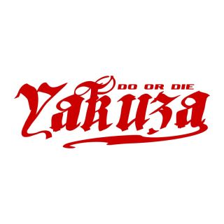 Yakuza Heckscheibenaufkleber 1