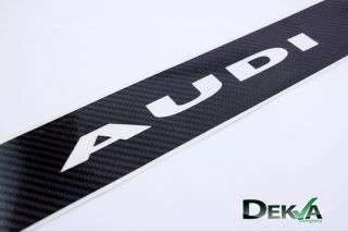 AUDI 3D Bremslicht Aufkleber Carbon Folie für 3.Bremsleuchte Car