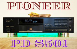 Pioneer PD S 501 High End CD Player mit Plattenlaufwerk Grosse Bilder