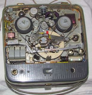 Spur Röhren Tonbandgerät   Telefunken Magnetophon 76 von 1962