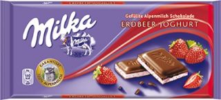 Milka Erdbeer Joghurt 10x100g Schokolade 1,0 kg(521837)