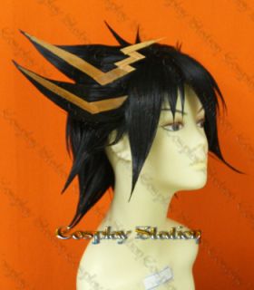 Yu Gi Oh Yusei Fudo Custom Made Cosplay Wig_com524
