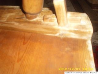 Märchenhafter Alter Antiker Stuhl Echt Holz mit Herz Landhaus Shabby
