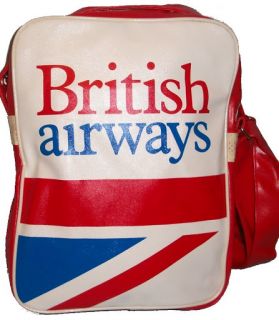 British Airways Bag UK London Borso Union Jack Tasche
