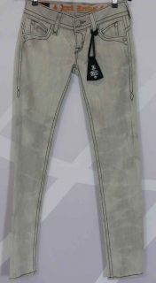 Rock Revival Damen Röhren Jeans Grau Mod Amy Skinny 02 RRJ8129SK   2