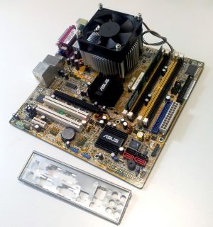  VM/S Mainboard + Intel Pentium 4 (524) 3,06 GHz + 512 MB DDR2