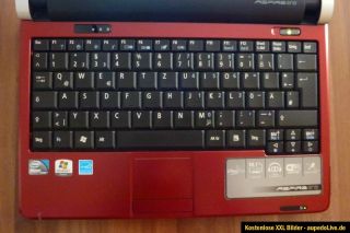 ACER ASPIRE ONE D250 10,1 Zoll 250GB 1,6 GHz ROT
