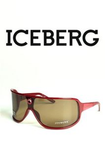 ICEBERG Designer Sunglasses Sonnenbrille rot Luxus