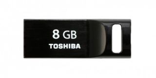 Toshiba 8GB USB Stick TransMemory Modell Suruga schwarz USB Stick