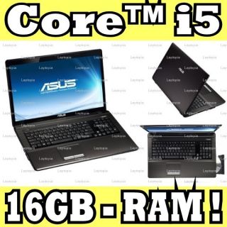 ASUS X93 ~ CORE i5 ~ 16GB RAM ~ 18.4 FULL HD ~ NVIDIA GT 540