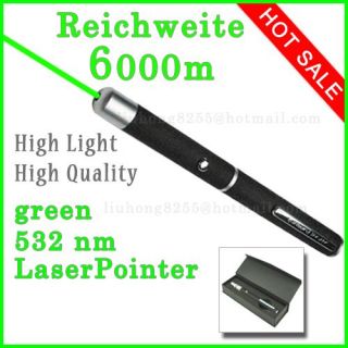 Laserpointer Grün 6000m 532nm High power laser pointer High Quality