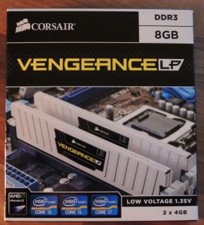 Corsair Vengeance 8 GB Kit /DDR3 / 1600MHz / weiß / Wie NEU & OVP