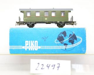 Piko 536 2199 H0 Personenwagen Bi 24 der DR (DDR), grün, TOP in OVP