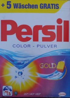 PERSIL GOLD Waschmittel Reinigungsmittel 100 Wäschen + 5 Extra